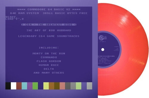 Rob Hubbard - C64 Greatest Sids: The Art Of Rob Hubbard (Limited To 100 Handnumbered Edition) - Import Light Red Vinyl LP Record Limited Edition
