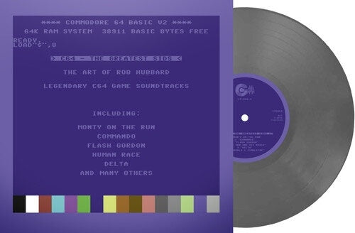 Rob Hubbard - C64 Greatest Sids: The Art Of Rob Hubbard (Limited To 100 Handnumbered Edition) - Import Grey Vinyl LP Record Limited Edition