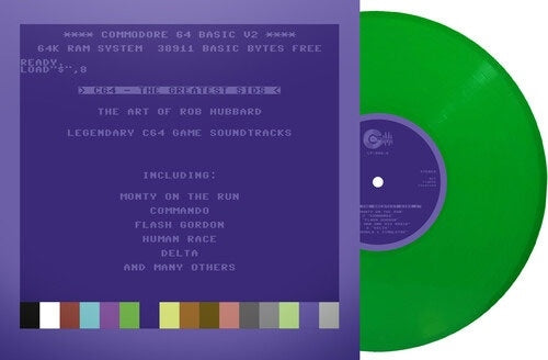 Rob Hubbard - C64 Greatest Sids: The Art Of Rob Hubbard (Limited To 100 Handnumbered Edition) - Import Light Green Vinyl LP Record Limited Edition