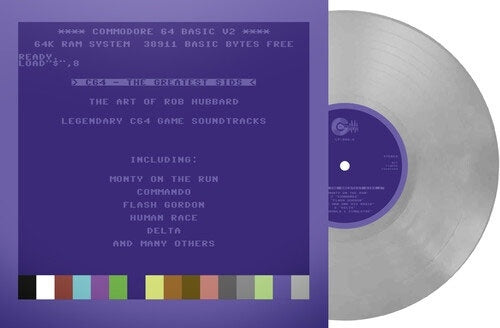 Rob Hubbard - C64 Greatest Sids: The Art Of Rob Hubbard (Limited To 100 Handnumbered Edition) - Import Light Grey Vinyl LP Record Limited Edition