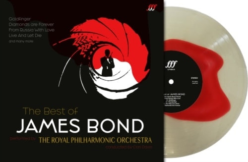Royal Philharmonic Orchestra - The Best Of James Bond - Import Red In White Vinyl LP Record