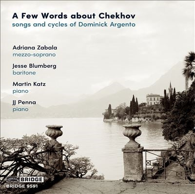 Zabala(Ms)Blumberg(Br)M.katz Jj Pena(P) Argento, Dominick (1927-) - A Few Words About Chekhov-songs & Cycles - Import CD