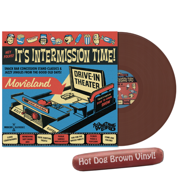 V.A. (Something Weird) - Hey Folks! It'S Intermission Time! - Import Hot Dog Brown Vinyl LP Record