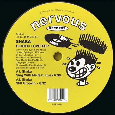 Shaka - Hidden Lover Ep - Import 12 inch Record