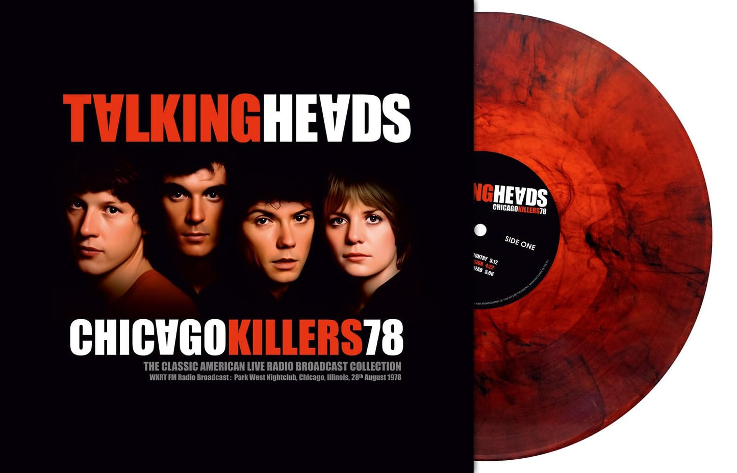 Talking Heads - Chicago Killers 78 - Import Red Marble Vinyl 2 LP Record