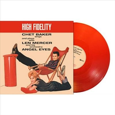 Chet Baker - Angel Eyes - Import Red Vinyl LP Record