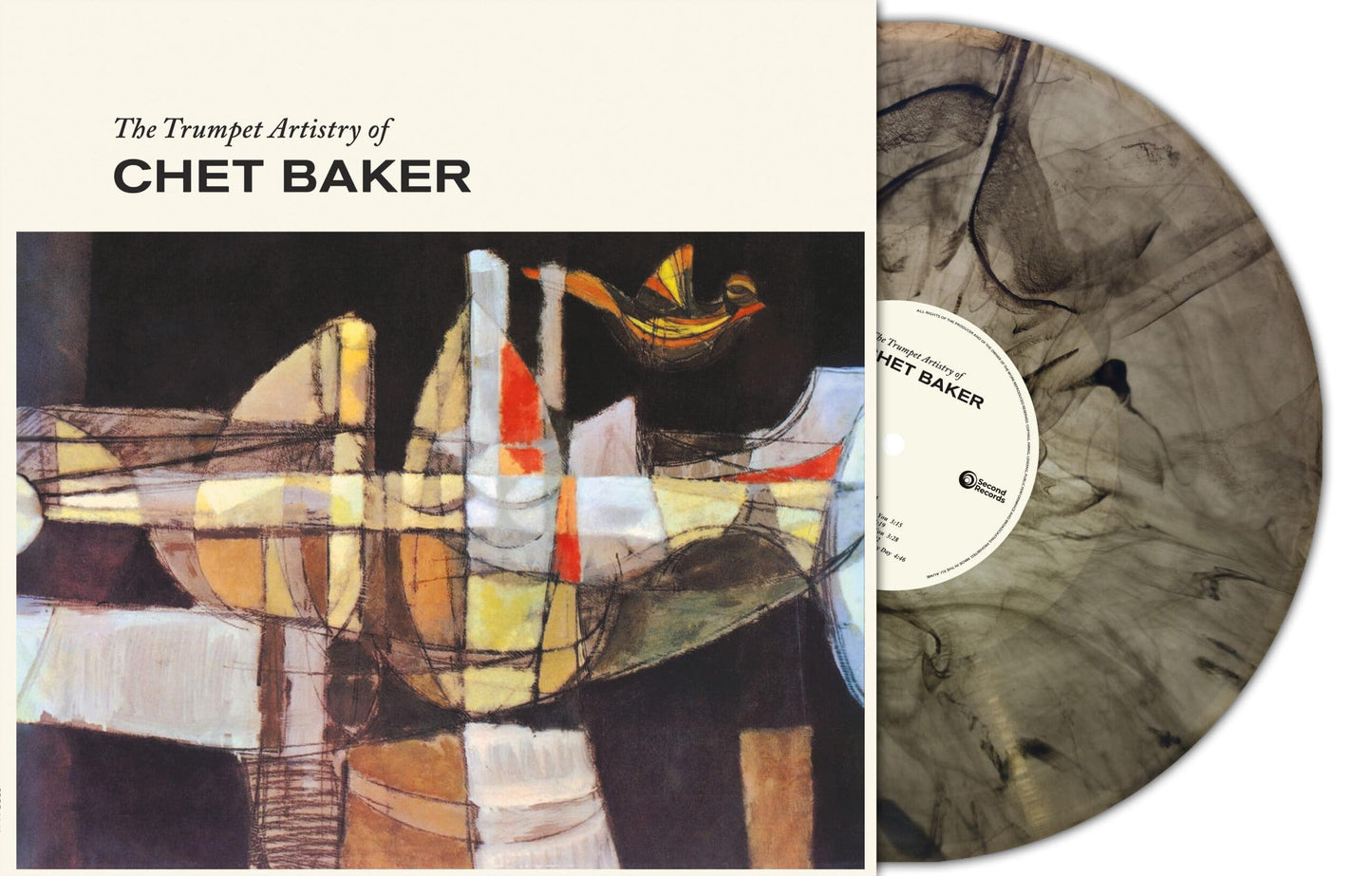 Chet Baker - Trumpet Artistry - Import Grey Marble Vinyl LP Record