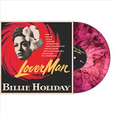 Billie Holiday - Lover Man - Import Magenta Marble Vinyl LP Record