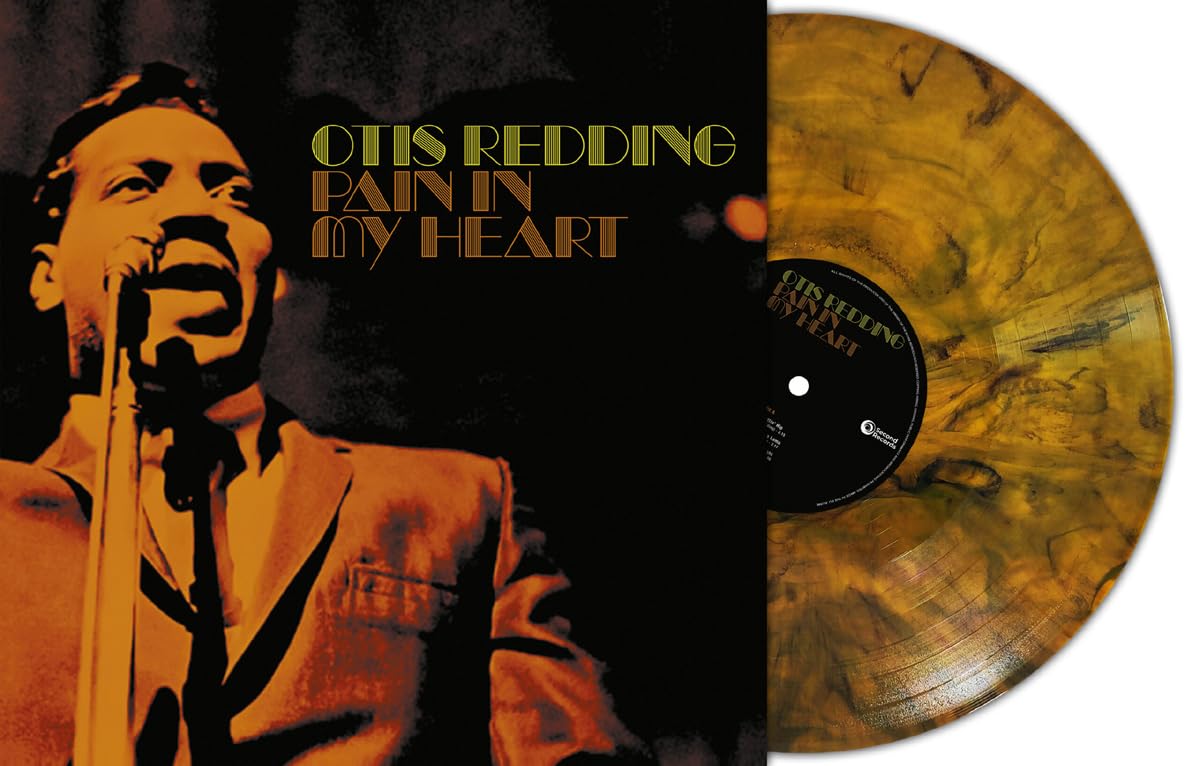 Otis Redding - Pain In My Heart - Import Orange Marble Vinyl LP Record
