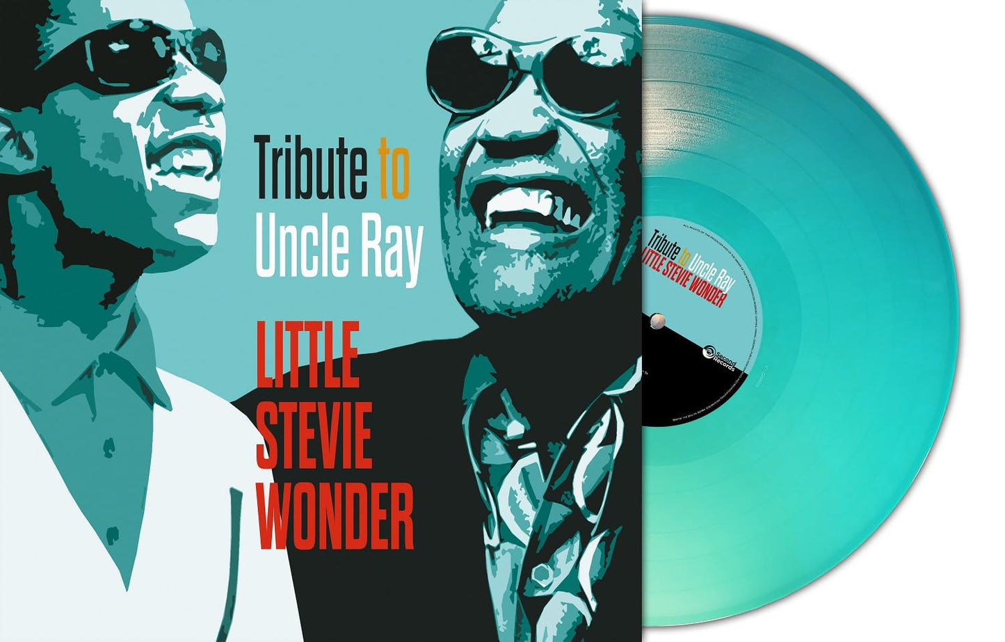 Stevie Wonder - Tribute To Uncle Ray - Import Turquoise Vinyl LP Record