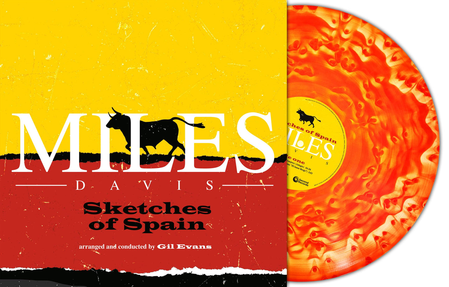 Miles Davis - Sketches Of Spain - Import Red Cloudy Vinyl LP Record