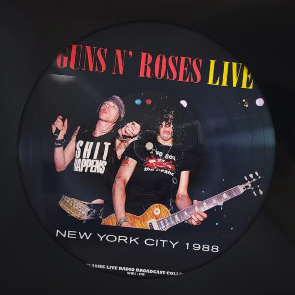 Guns N' Roses - Live In New York City 1988 - Import Picture Vinyl LP Record