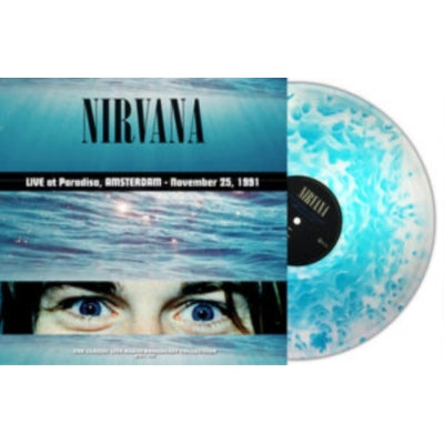 Nirvana - Live At Paradiso, Amsterdam 1991 - Import Turquoise Cloudy Vinyl LP Record