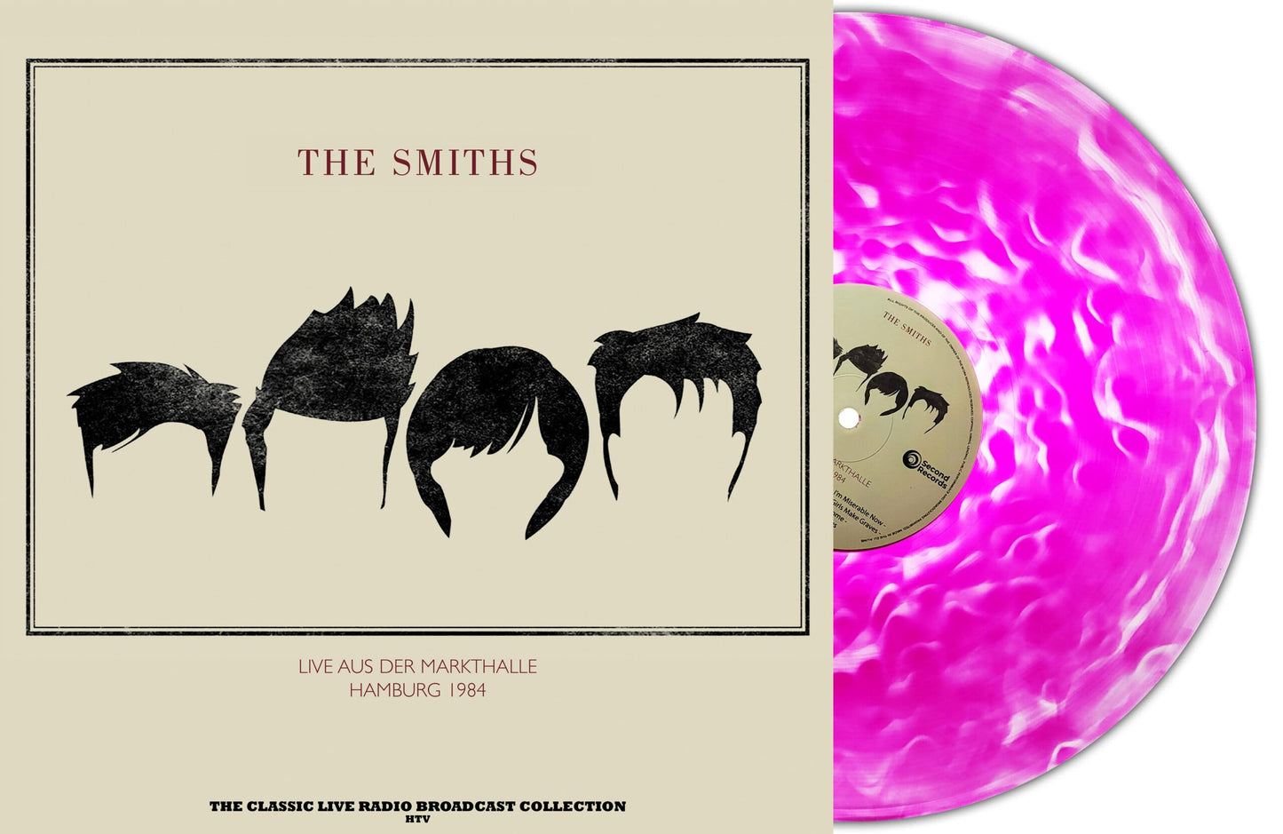 The Smiths - Markthalle Hamburg 1984 - Import Violet Cloudy Vinyl LP Record