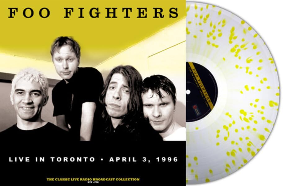 Foo Fighters - Live In Toronto 1996 - Import Lagoon Vinyl LP Record