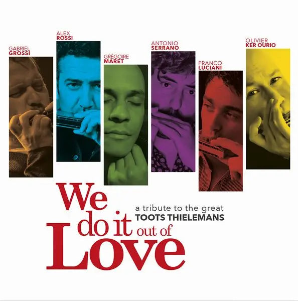 Alex Rossi  - We Do It Out Of Love - A Tribute Tothe Great Toots Thielemans / We Do It Out Of Love - A Tribute Tothe Great Toots Thieleman - Import Sred Marble Vinyl 2 LP Record