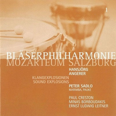 Peter Sadlo、Hansjörg Angerer、Mozarteum Wind Philharmonic Salzburg - Klangexplosionen - Import CD