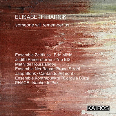 Edo Micic - Elisabeth Harnik:Someone Will Remember Us - Import CD