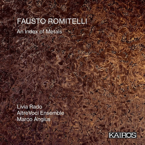 Rado,livia / Altrevoci Ensemble / Angius,marco - Fausto Romitelli: An Index Of Metals - Import CD