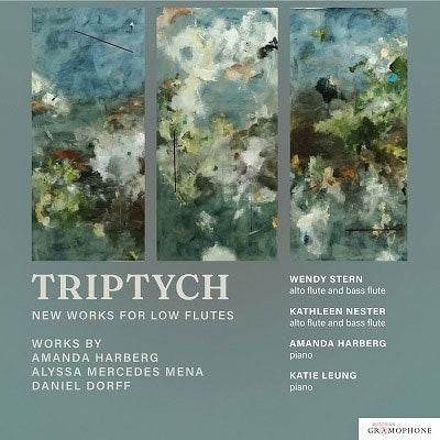 Triptych: New Works for Low Flutes / Various (CD) (2026) - New Works for Low Flutes : Wendy Stern, Kathleen Nester(Fl)Amanda Harberg, Katie Leung(P) - Import CD