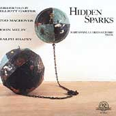 Jean-Claude Henriot - Hidden Sparks -E.Carter, T.Machover, R.Shapey, etc / Maryvonne le Dizes-Richard(vn), Jean-Claude Henriot(p) - Import CD