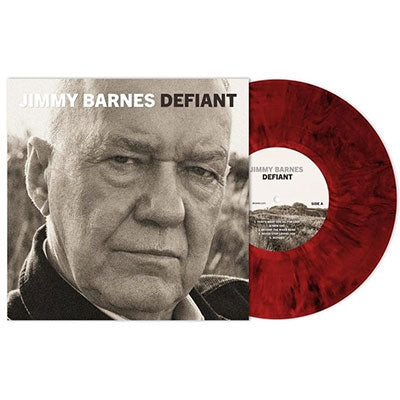 Jimmy Barnes - Defiant - Import Red Black Marbled Vinyl LP Record Limited Edition