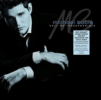 Michael Buble - Call Me Irresponsible - Import Cobalt Blue Vinyl 2 LP Record