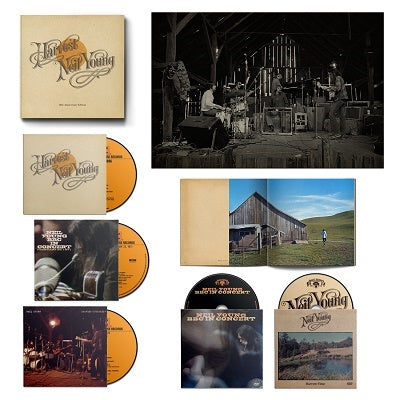 Neil Young - Harvest: 50th Anniversary Edition - Import 3 CD+2DVD Box Set