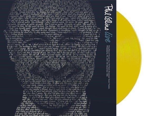 Phil Collins - Live - Import Yellow Vinyl LP Record