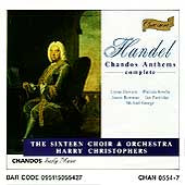 The Sixteen - Handel: Chandos Anthems 1-11 - Import 4 CD