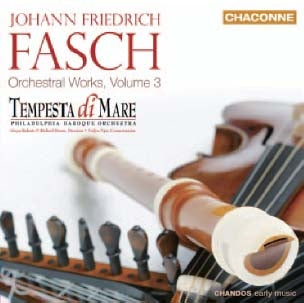 Tempesta Di Mare - Fasch: Orchestral Works, Vol. 3 - Import CD