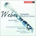 Neeme Jarvi - Weber: Complete Clarinet Works - Import 2 CD