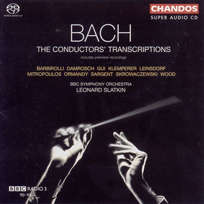 Leonard Slatkin - Bach Conductor's Transcriptions - Import SACD Hybrid