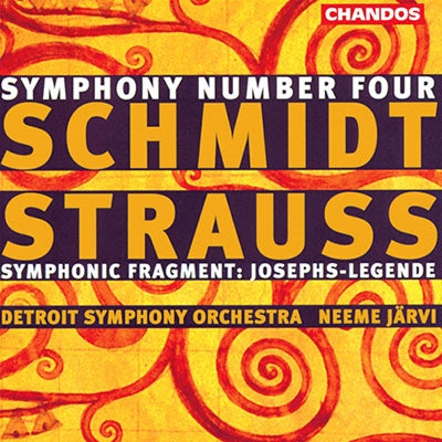 Neeme Jarvi - R. Strauss: Schmidt: Symphonic Fragment 'Josephs-Legende' - Import CD