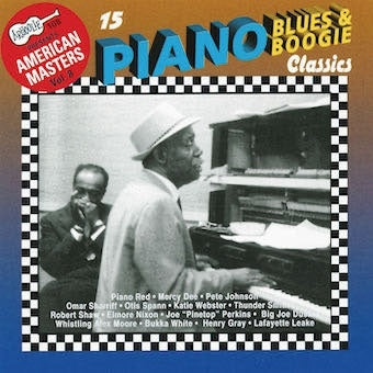 Various Artists  -  15 Piano Blues & Boogie Classics  -  Import CD