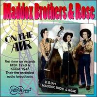 Maddox Bros & Rose - On the Air: - Import CD