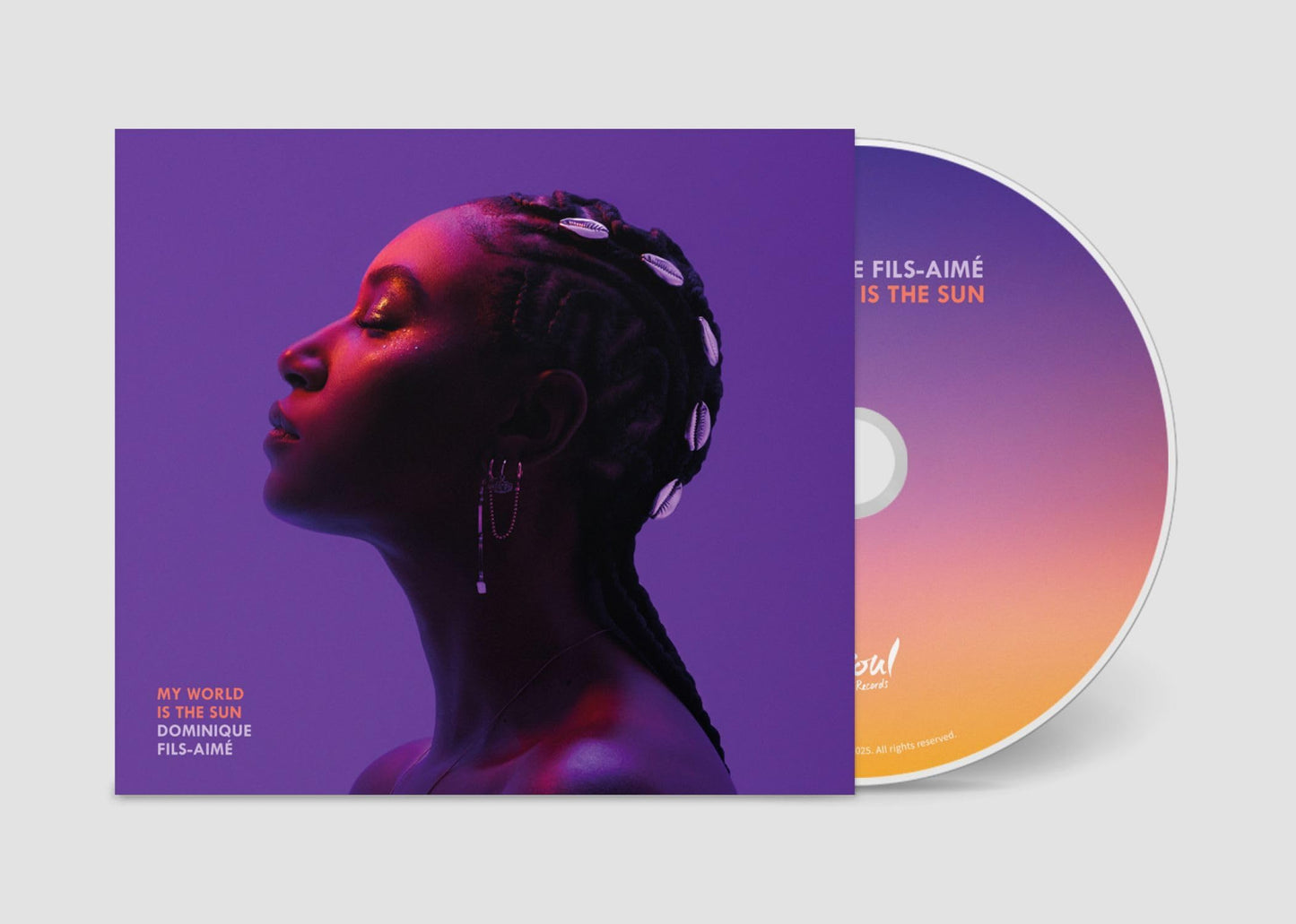 Dominique Fils-Aime - My World Is The Sun - Import CD Digipak
