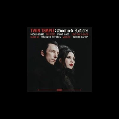 Twin Temple - Doomed Lovers - Import Crying Translucent Blue Vinyl LP Record Limited Edition