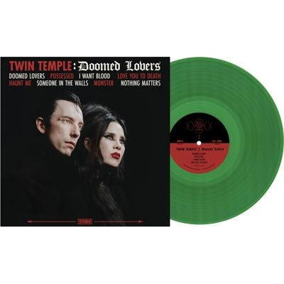 Twin Temple - Doomed Lovers - Import Envy Translucent Green Vinyl LP Record Limited Edition