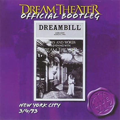Dream Theater - Official Bootleg-New York City 3/4/93 - Import 2 CD Limited Edition