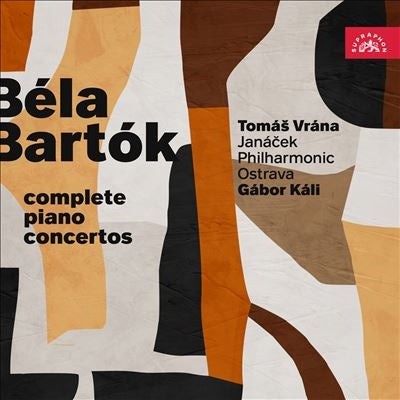 Tomas Vrana - Bartok:Complete Piano Concertos - Import CD