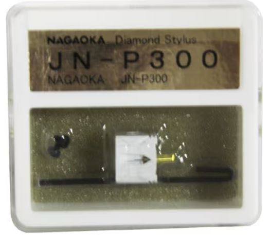 Nagaoka JN-P300 Diamond Stylus Cartridge Replacement Needle for MP-300 Stereo Cartridg