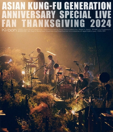 ASIAN KUNG-FU GENERATION - Eizo Sakuhinshu 21 -Asian Kung-Fu Generation Anniversary Special Live `fan Kanshasai 2024`- - Japan Blu-ray Disc