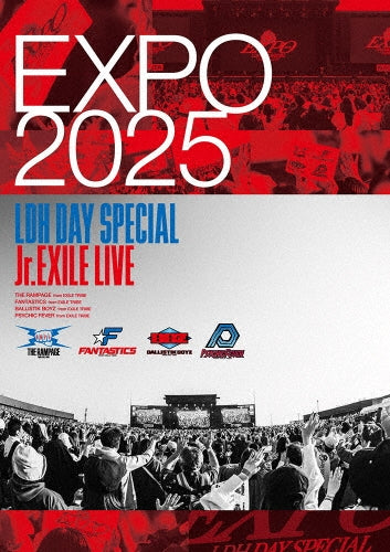 Various Artists - EXPO 2025 LDH DAY SPECIAL "Jr.EXILE LIVE" - Japan DVD
