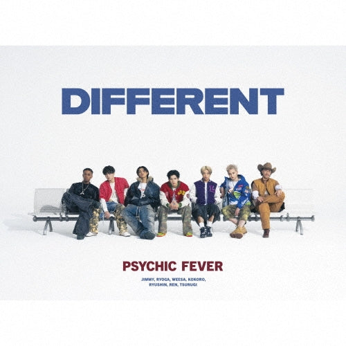 Psychic Fever From Exile Tribe - DIFFERENT - Japan Type-A CD + Blu-ray Disc + Photo Card A Limited Edition