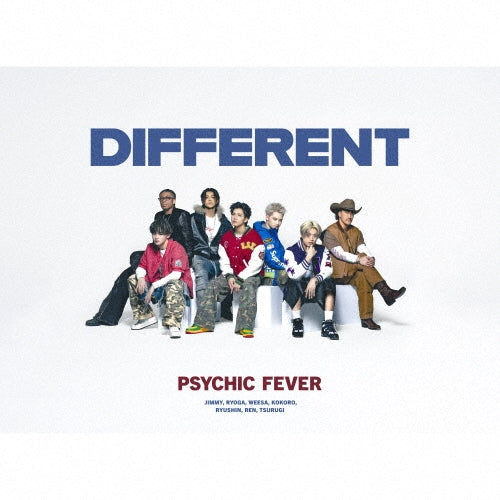 Psychic Fever From Exile Tribe - DIFFERENT - Japan Type-B CD + Photobook + Photo Card B Limited Edition