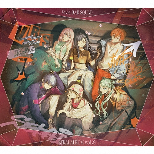 Vivid Bad Squad - Vivid Bad Squad Sekai Album Vol.3 - Japan CD+Acrylic Stand Limited Edition