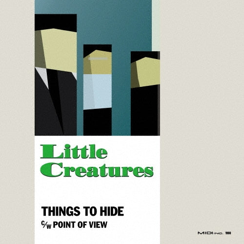 LITTLE CREATURES - THINGS TO HIDE - Japan Vinyl 7 inch single Record Limited Edition