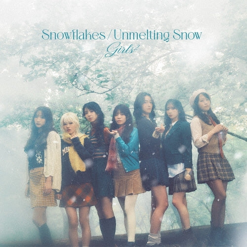Girls2 - Snowflakes/Unmelting Snow - Japan CD single