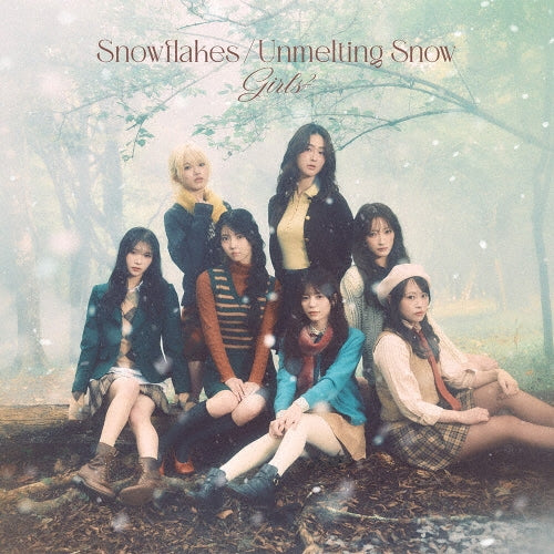 Girls2 - Snowflakes/Unmelting Snow - Japan CD+Blu-ray Disc